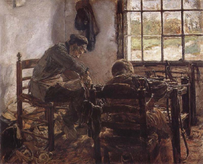 Cobbler-s Workshop, Max Liebermann